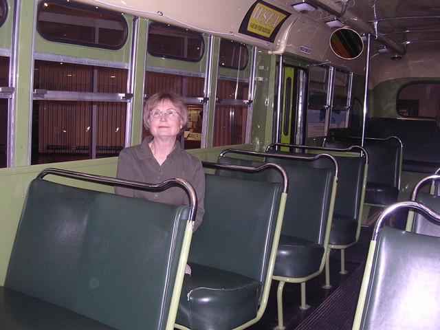 Rosa Parks bus seat