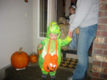 Kyton was our "dinosuar."  We never did convince him or Toric he was a dragon.  But then, they really like dinosaurs.