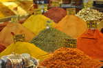 spices close up