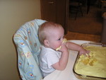Kyton likes lemon cake!