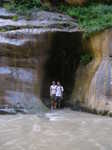 small cave in the Narrows