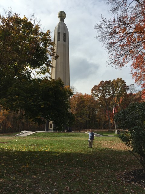 Edison memorial light tower. Menlo Park NJ. Site of Edison Laboratory.  Birthplace of first successful electric light.