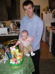 Dad and Quentin found all the eggs