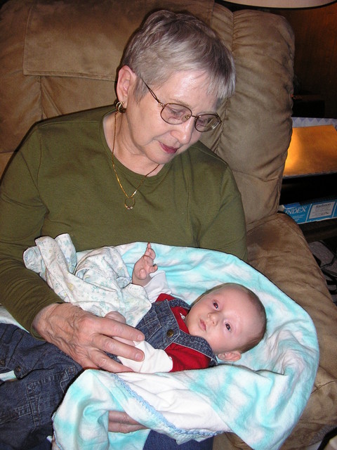 Great grandma Kerr and Quentin