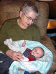 Great grandma Kerr and Quentin