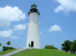 The lighthouse at Port Isabel. Good view from the top...but just look at that sky! I love the sky down south!