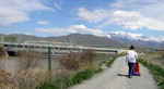 Going by the historic bridge in Lehi