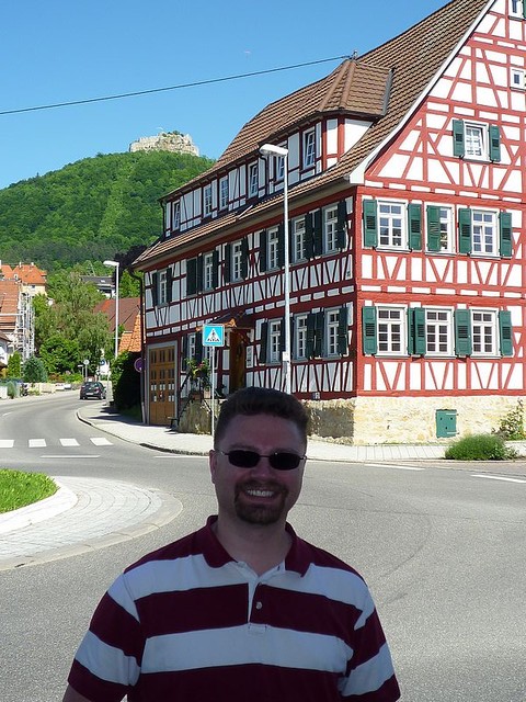 Me and the Hohenneuffen castle