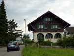 a home and my rental car in Obfelden, Switzerland