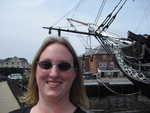 Old "Iron Sides", the USS Constitution, a still active warship from 1797