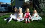 4 girls enjoying the sunshine