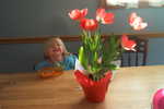 Tulips and Sarah