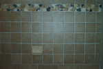 new tile! with inlay of rocks strip