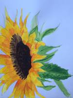 Highlight for album: Van Gogh-Inspired Sunflowers