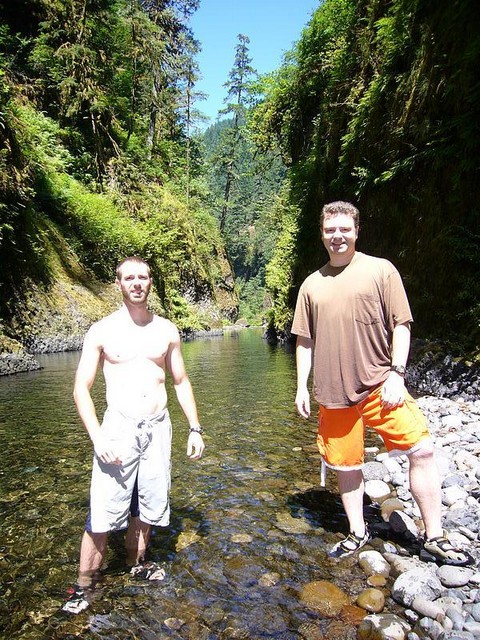 Dave & Aaron in the canyon