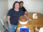 My birthday cake - yum!