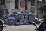 Athens trash because of strike of city workers.