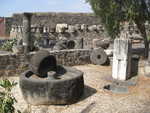 Olive press at Capernaum