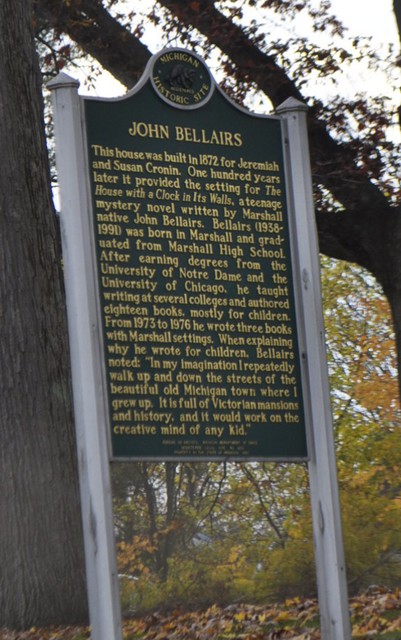 John Bellairs sign