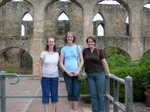 Me and Mary and Heather and the cool arches.
