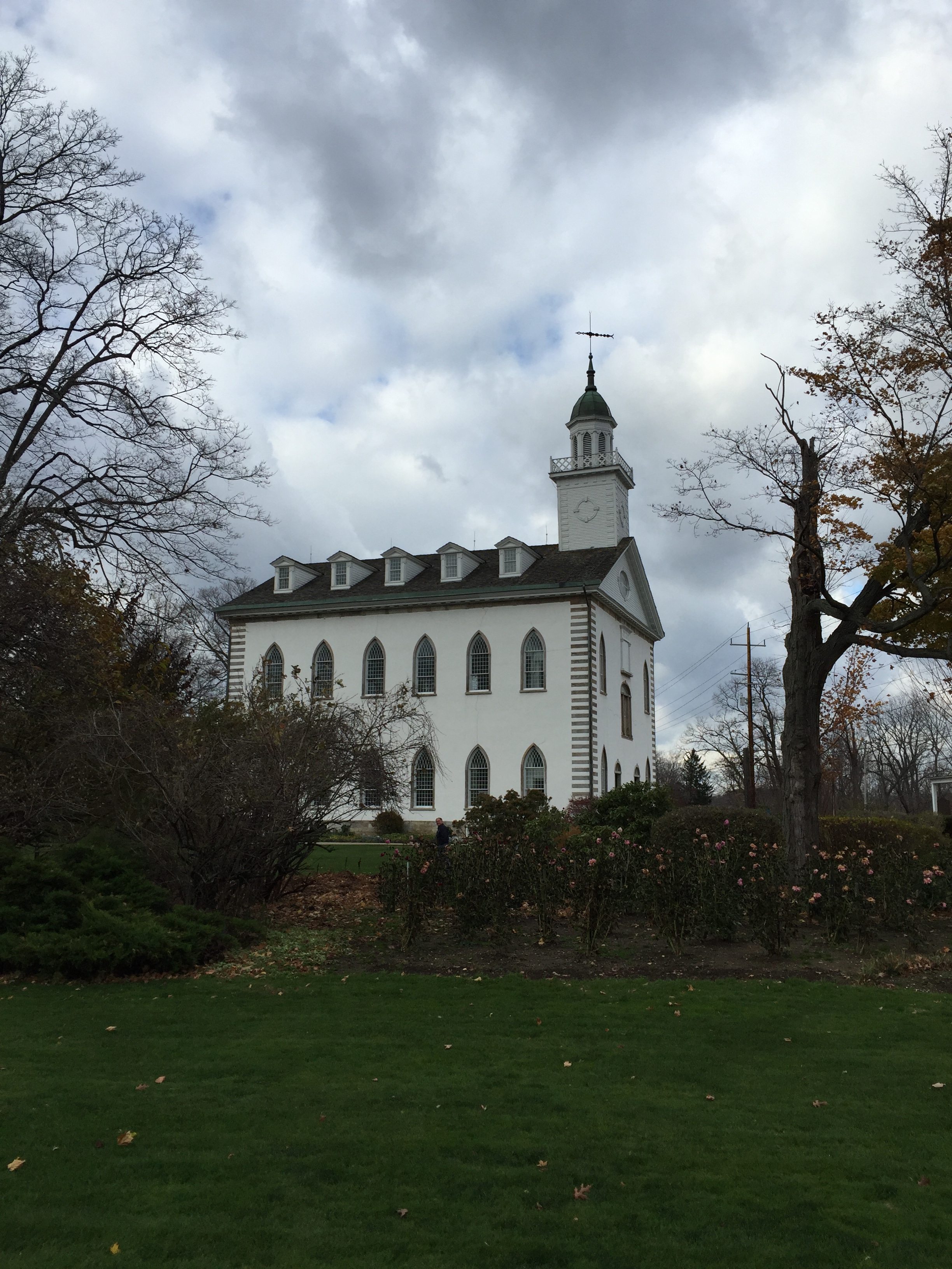 Kirtland Temple. First temple completed by Church of Jesus Christ of Latter-day Saints.  Kirtland Ohio.