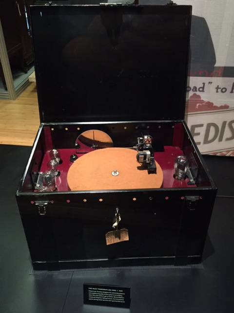 phonograph for talking movie invention
