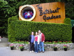 The famous Butchart Gardens!