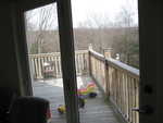 deck view from dining area