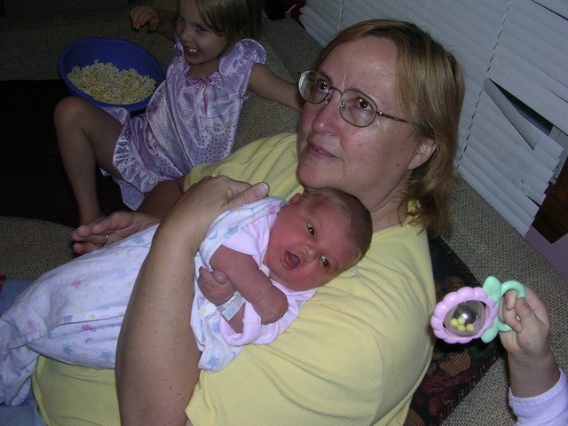 Sarah with Grandma