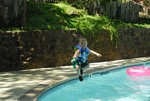 Toric jumping into the pool