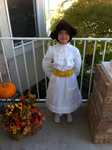 Rose's Halloween costume from last year (nightgown and hat)

IMG 0377