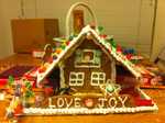 Our first attempt at making real gingerbread for our holiday houses

IMG 0739