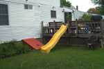 Kids Slide off porch